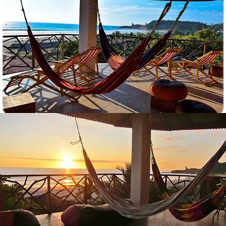 Esperanto Bed & Breakfast Surf Hostel Montanita Ngoại thất bức ảnh