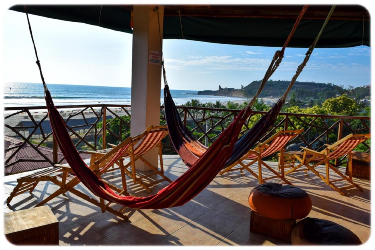 Esperanto Bed & Breakfast Surf Hostel Montanita Ngoại thất bức ảnh