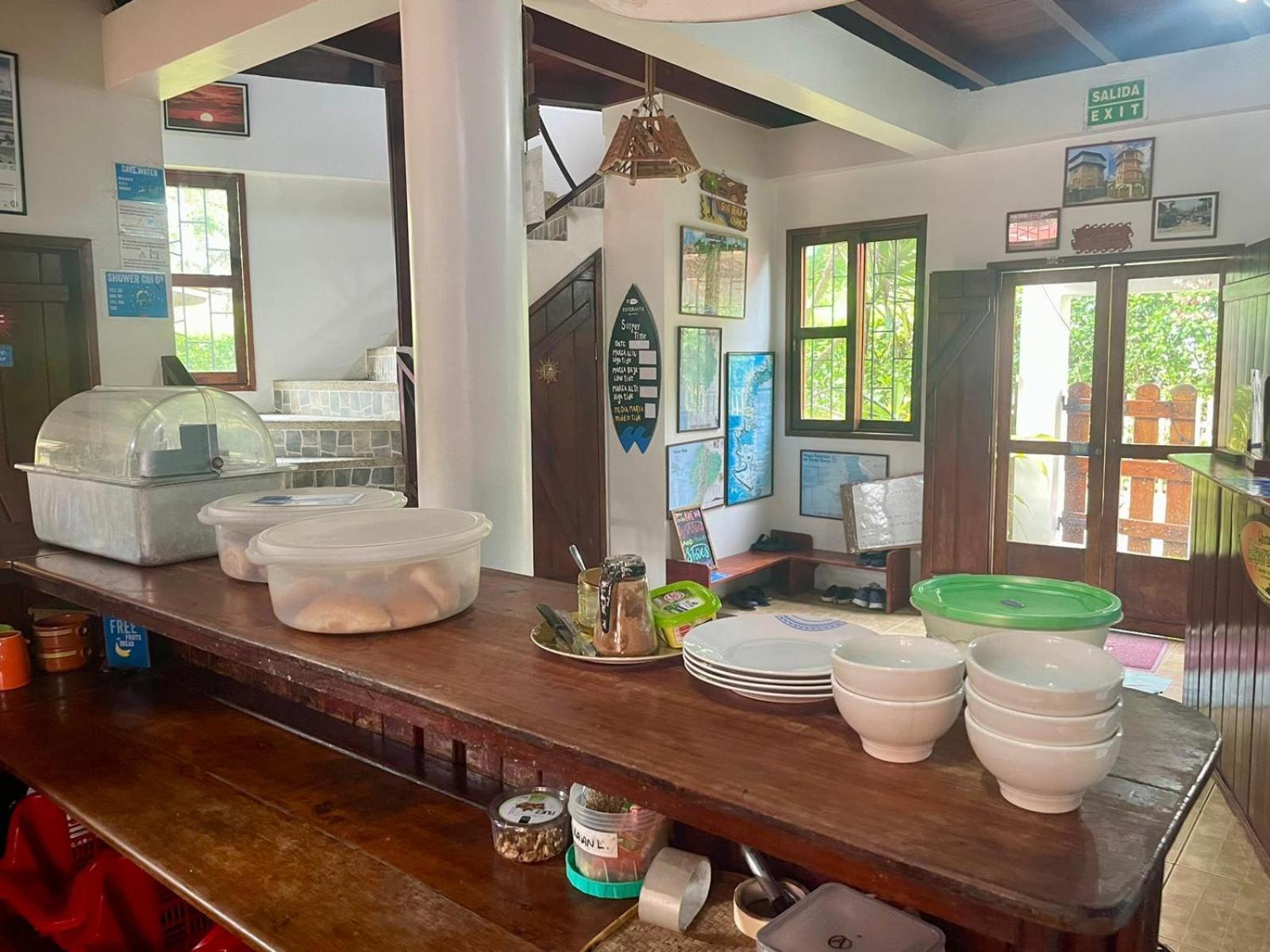 Esperanto Bed & Breakfast Surf Hostel Montanita Ngoại thất bức ảnh